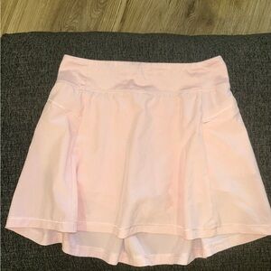 Light Pink Athletic Skirt